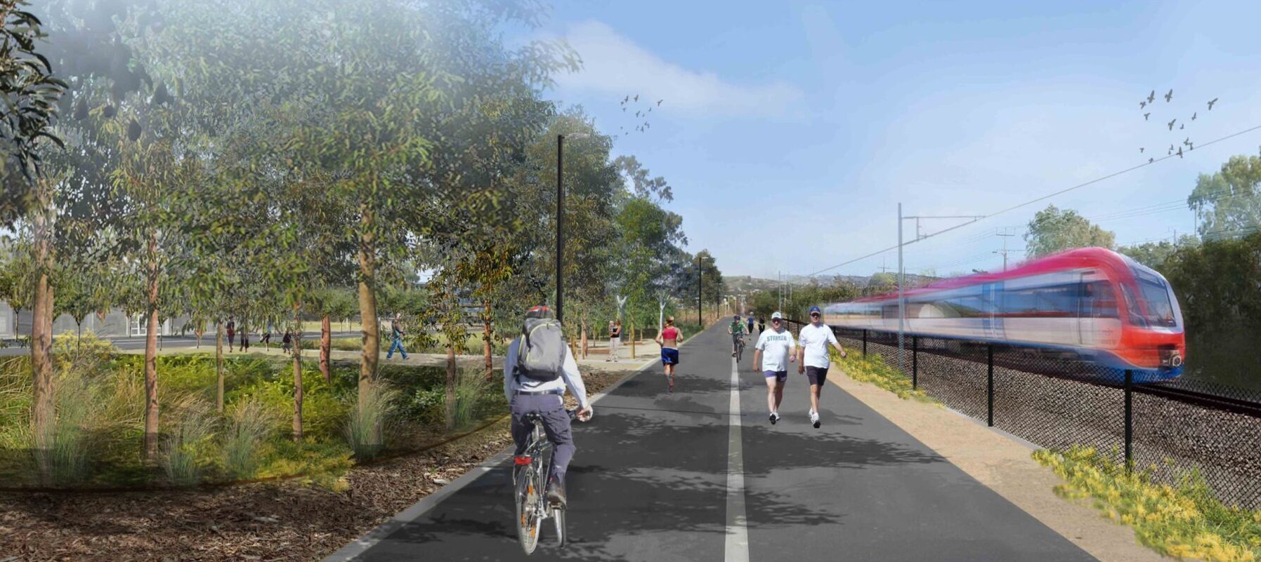 Construction begins on new Wetland and Greenway at Tonsley